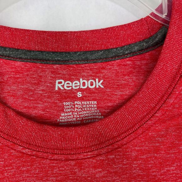 Senators Hockey Reebok Red Short Sleeve Crewneck T-shirt Men's Sz S - Picture 3 of 5